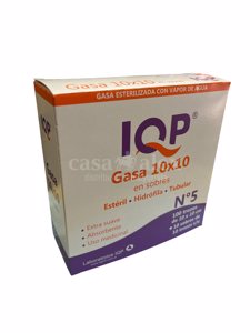 GASA MEDICINAL X 10 SOBRES IQP ( 10 X 10 )