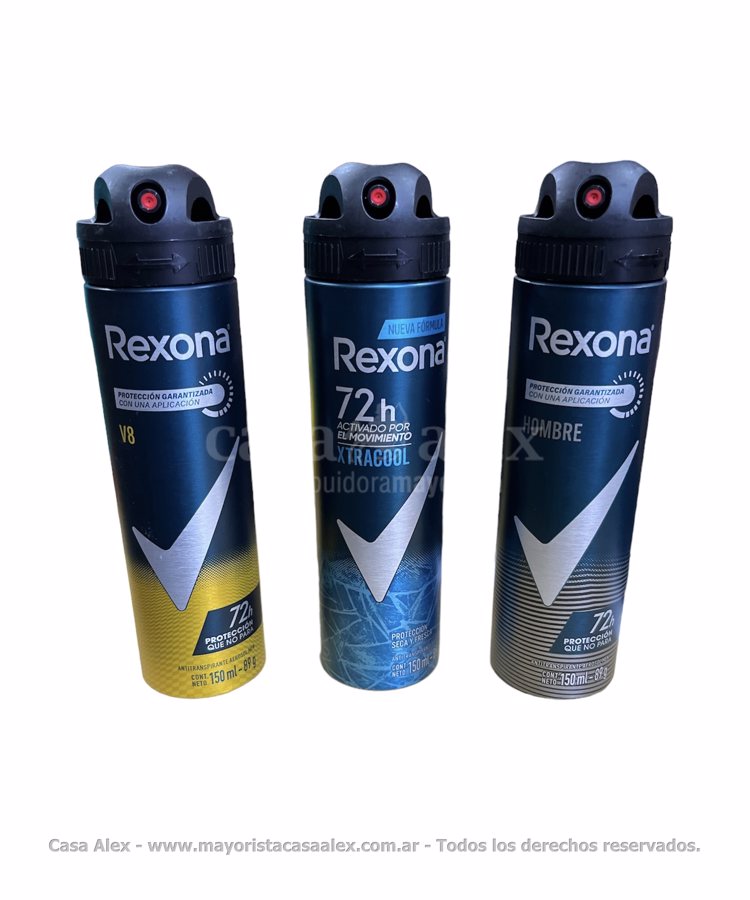 DESODORANTE REXONA HOMBRE X 150