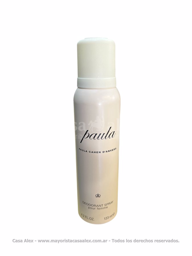 DESODORANTE PAULA X 123