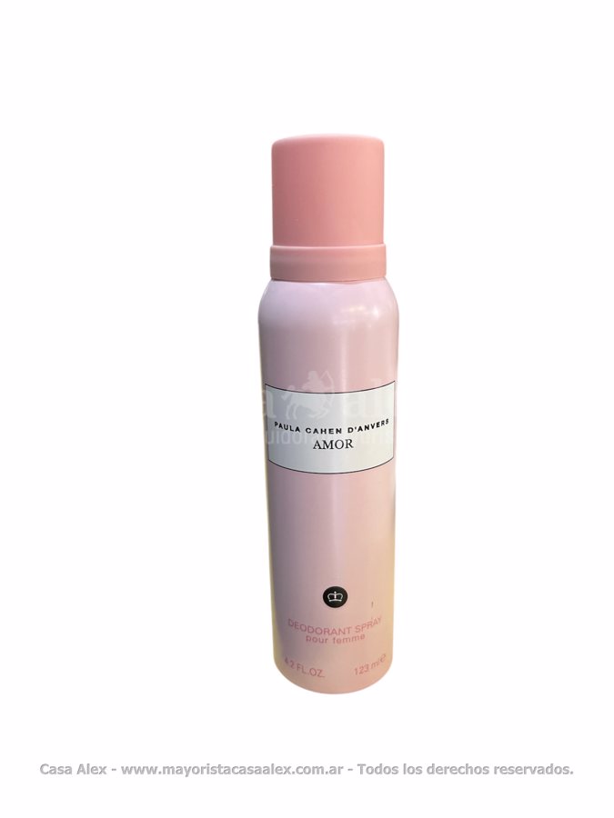 DESODORANTE AMOR X 123
