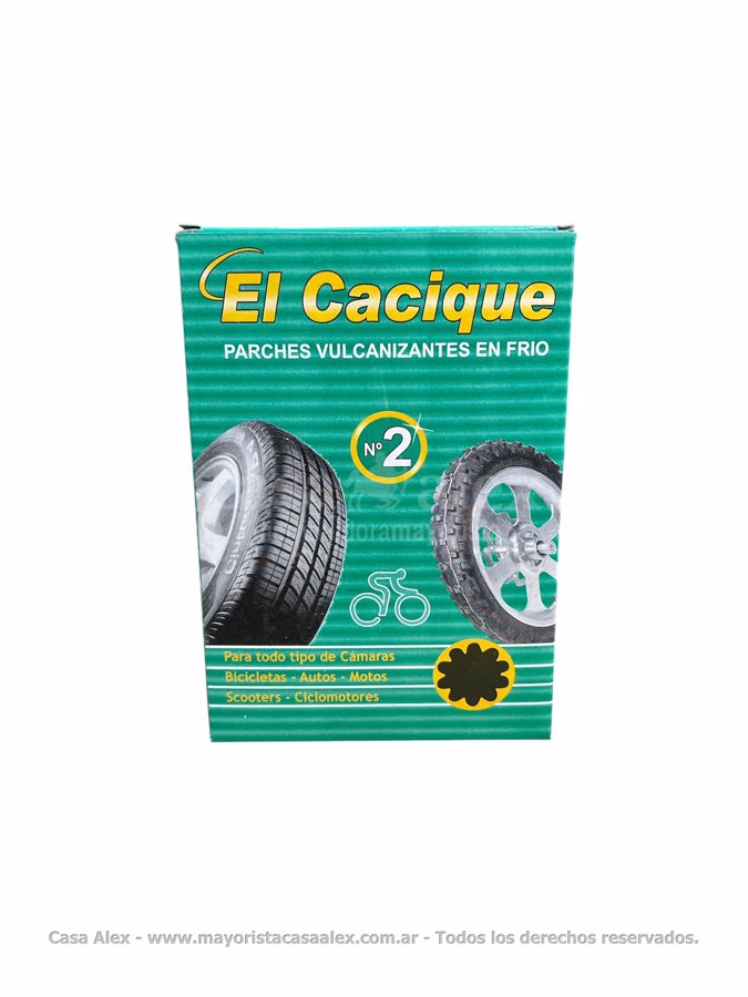 PARCHE CACIQUE N§2 X50 BUL 120