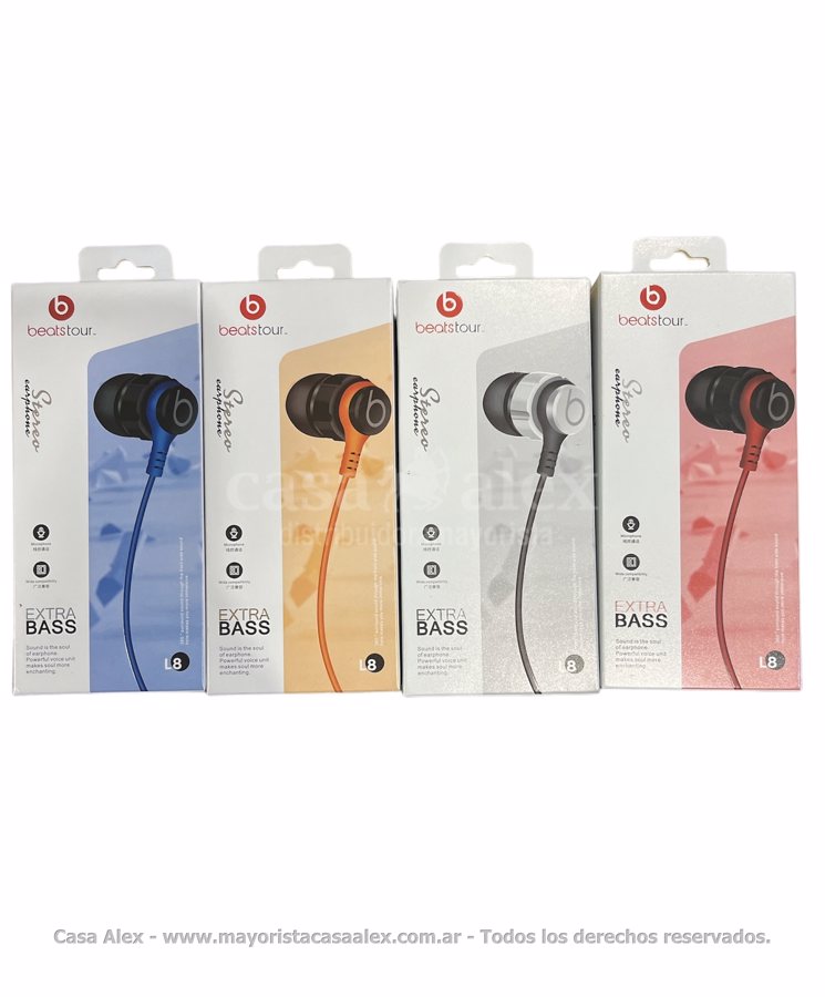 AURICULAR BEATS TOUR L8 MANOS LIBRES