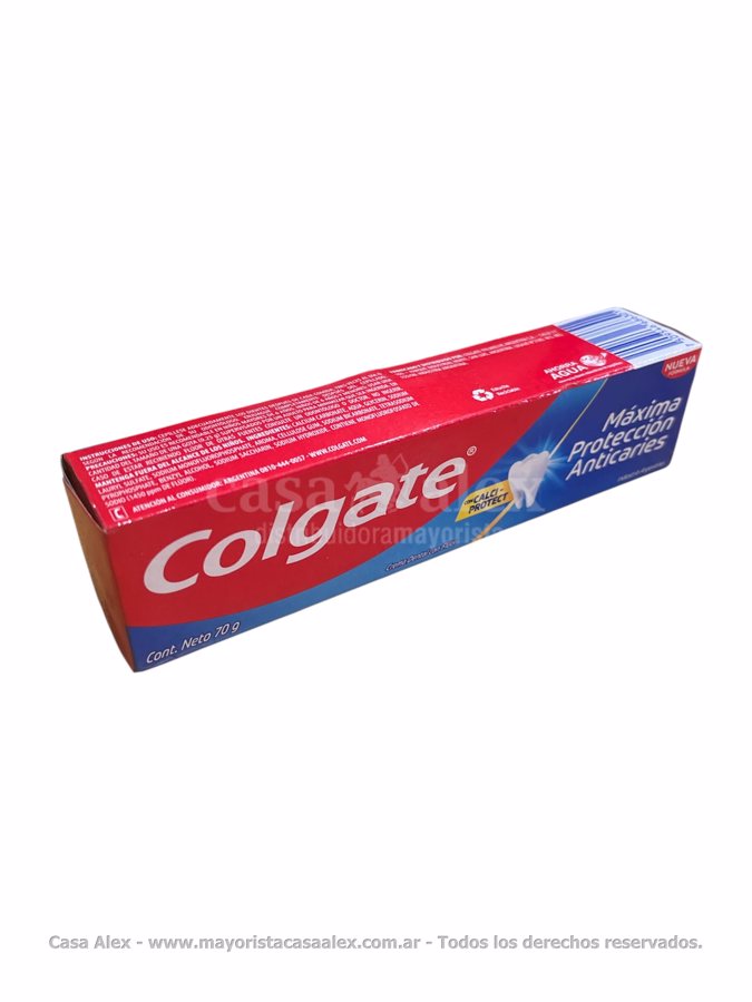 DENTIFRICO COLGATE X 70 GR MAXIMA PROTECCION