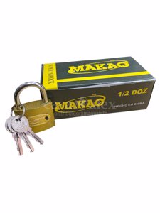 CANDADO X 38MM MAKAO