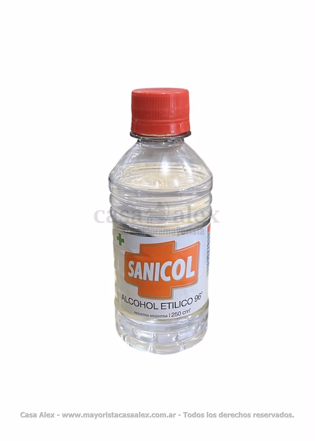 ALCOHOL SANICOL 96° X 250