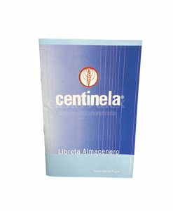 LIBRETA ALMACENERO CENTINELA BUL 480