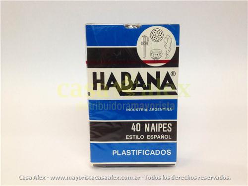 NAIPE HABANA X 40 PLAST