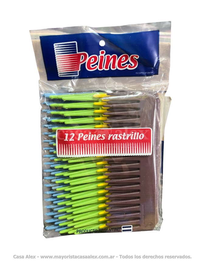 PEINE RASTRILLO X 12  BUL 50