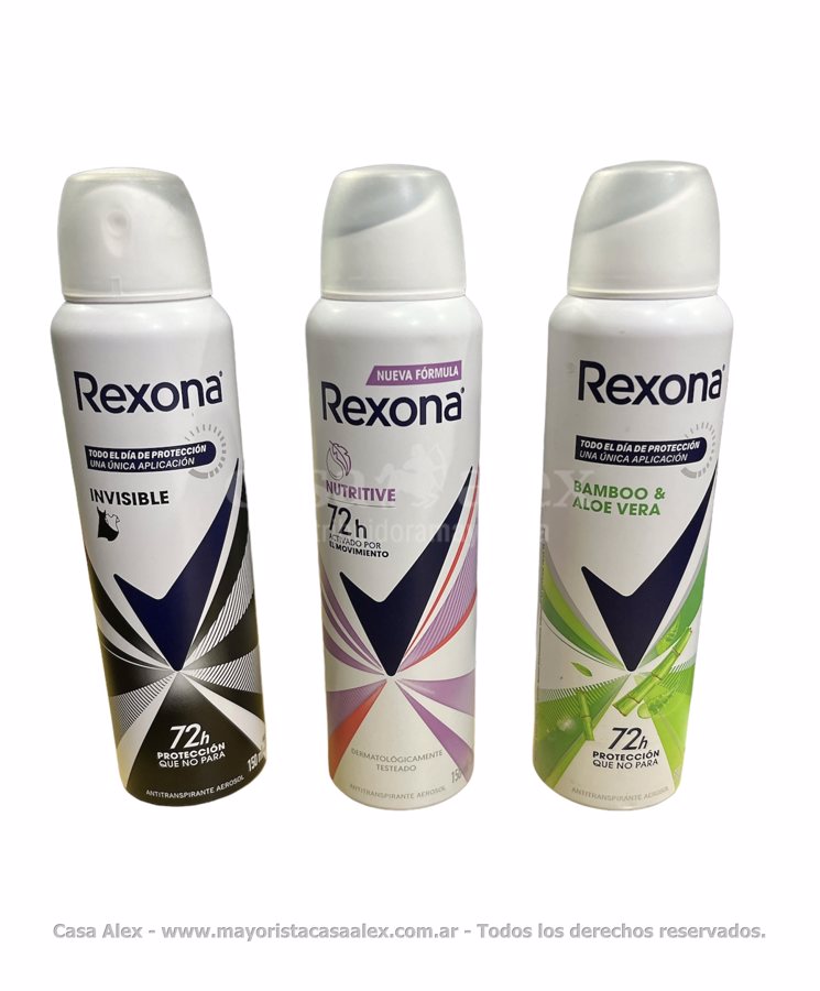 DESODORANTE REXONA WOMEN X 150