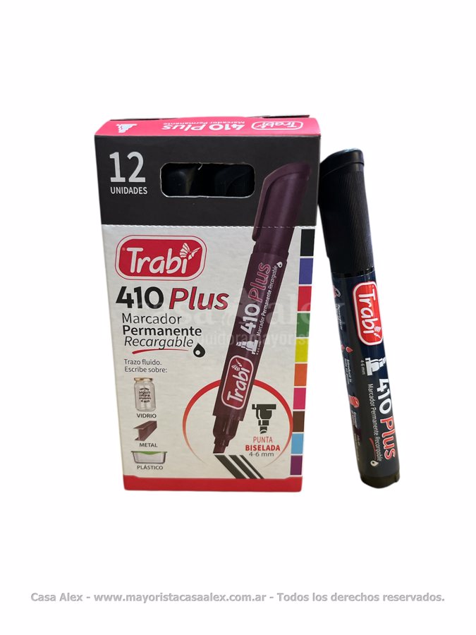 MARCADOR TRABI AL ALCOHOL 410