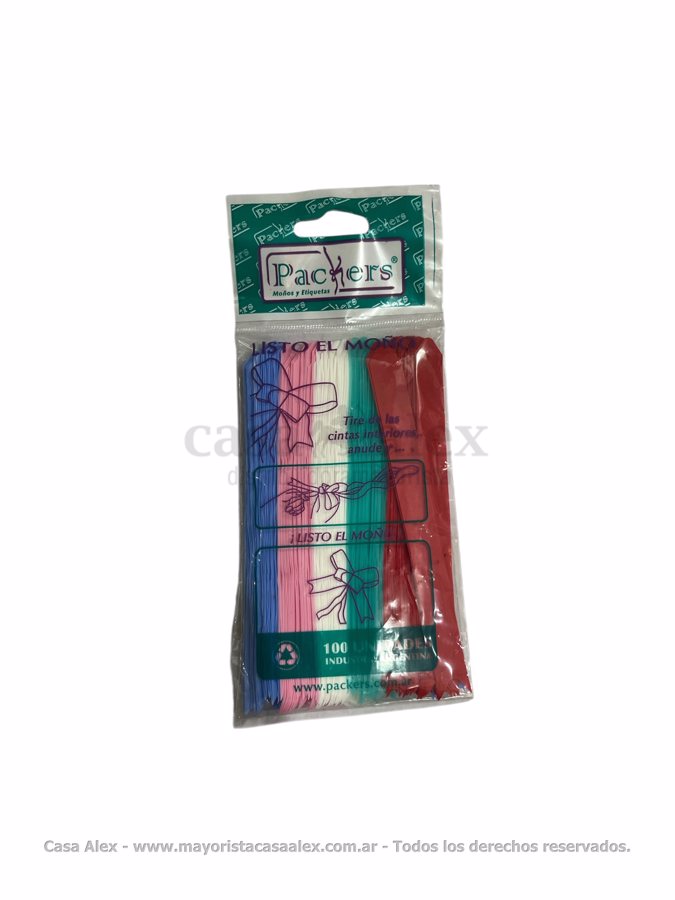 MOÑO RAPIDO S/MINI X 100 N§0  12CM