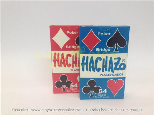 NAIPE HACHAZO POCKER X 54
