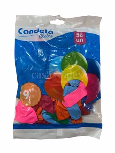 GLOBO LISO CANDELA 9X 50