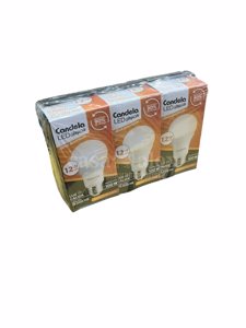 LAMPARA LED 12W  CANDELA LUZ CALIDA