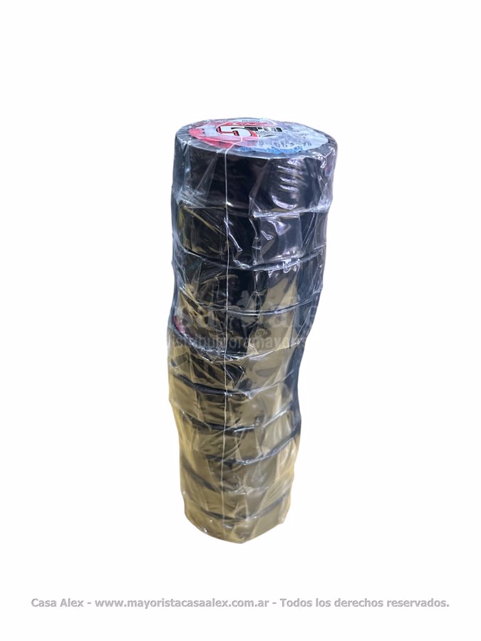 CINTA AISLADORA TACSA PVC X 10MTS X 10 UNID