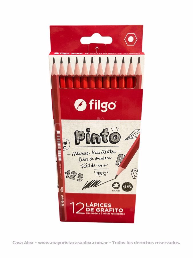 LAPIZ GRAFITO FILGO X 12