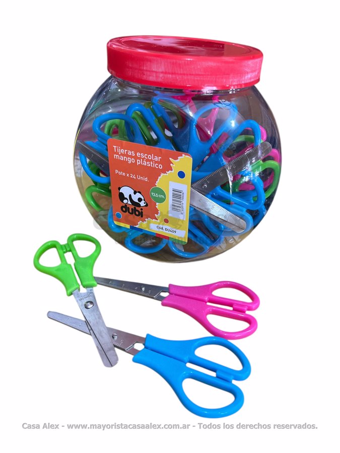 TIJERA KEYROAD 13 CM ESCOLAR       COD DU 409