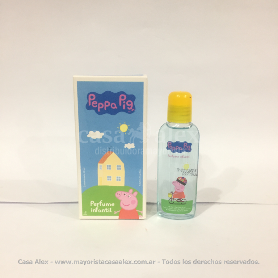 PERFUME PEPPA PIG CAJA X 45 ML ART 1486 Casa Alex Distribuidora