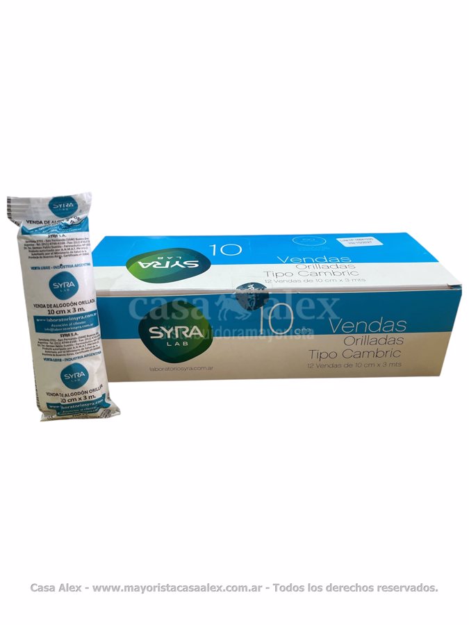 VENDA SYRA N§10 X 3 MTS X 12