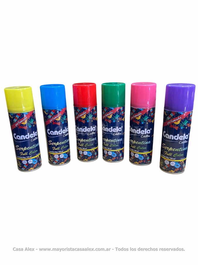 SERPENTINA CANDELA COLOR X 100 CC