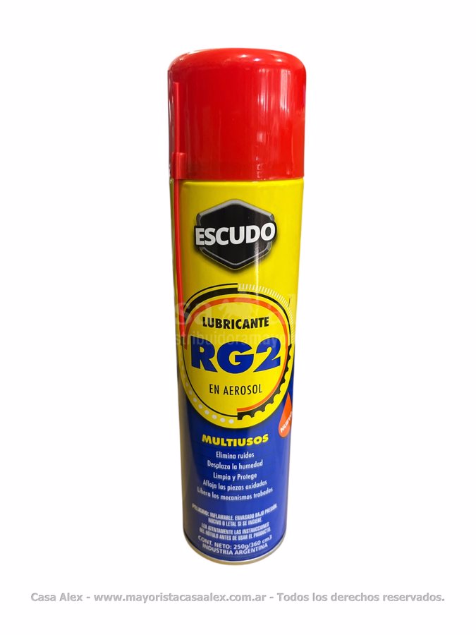 ACEITE P/MAQUINA ESCUDO AEROSOL X 360 CM3