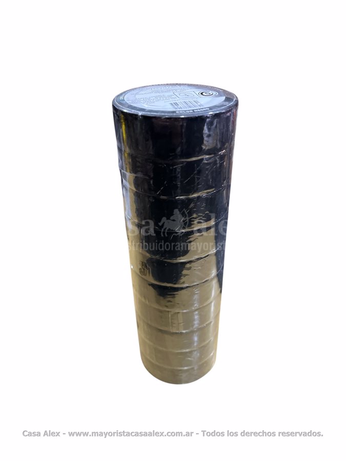 CINTA AISLADORA CANDELA PVC X 10 MT X 10 UN