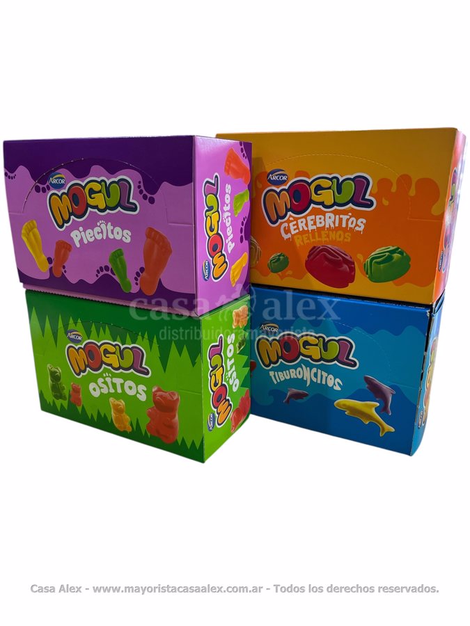 GOMITAS MOGUL X 30GR   TIB/OS/PIE/CERE    CAJ X 12