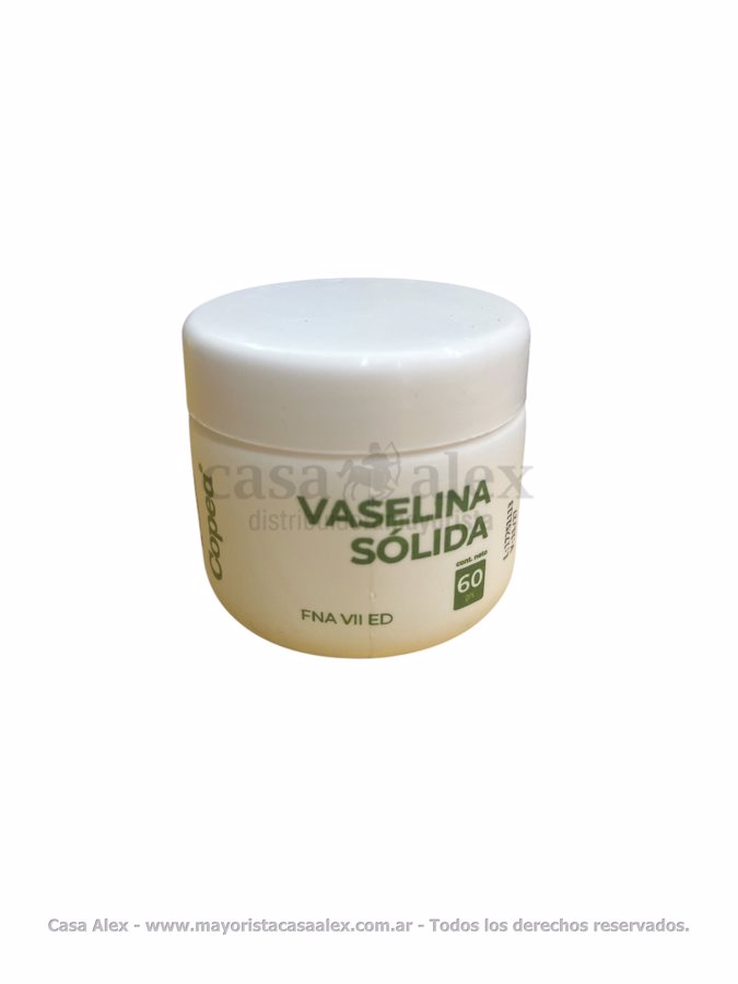 VASELINA SOLIDA X 60 GR