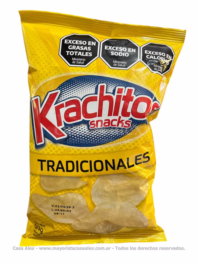 PAPAS KRACHITOS TRADICIONALES 50 GR