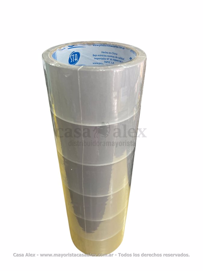 CINTA EMBALAR STA 40 MT TRANSPARENTE -  BUL X 72