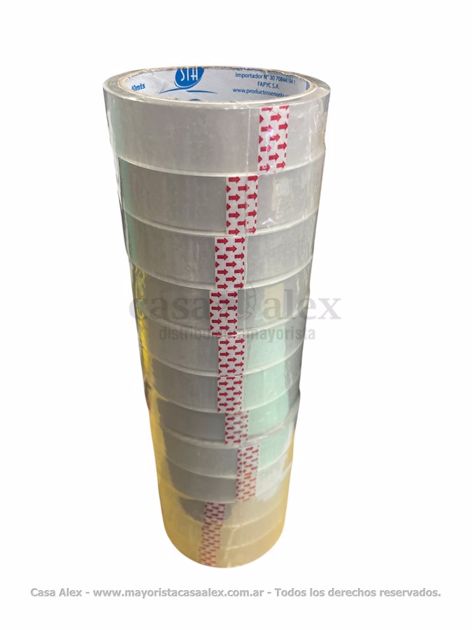 CINTA SCOTCH X 40 MT CONFITERA STA  (X 12)   BUL X 12