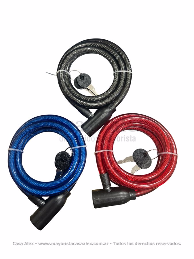 LINGA PARA BICICLETA C/2 LLAVES